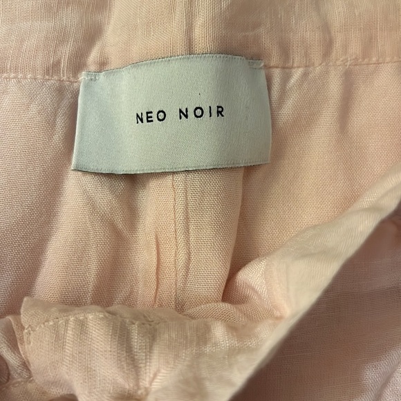 Neo Noir Linen Hailey Shorts XS - Picture 2 of 6